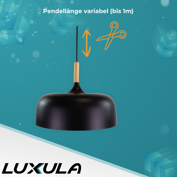 Variable Pendellänge bis 1 Meter