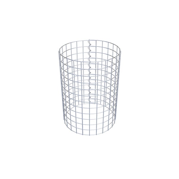 Gabionensäule Durchmesser 42 cm MW 5 x 5 cm rund - Höhe: 60 cm