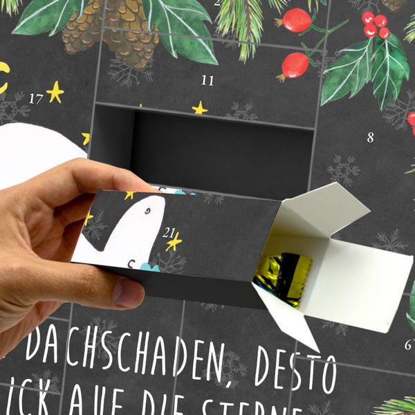 Mr. & Mrs. Panda Befüllbarer Adventskalender Einhorn Sternenhimmel - Schwarz