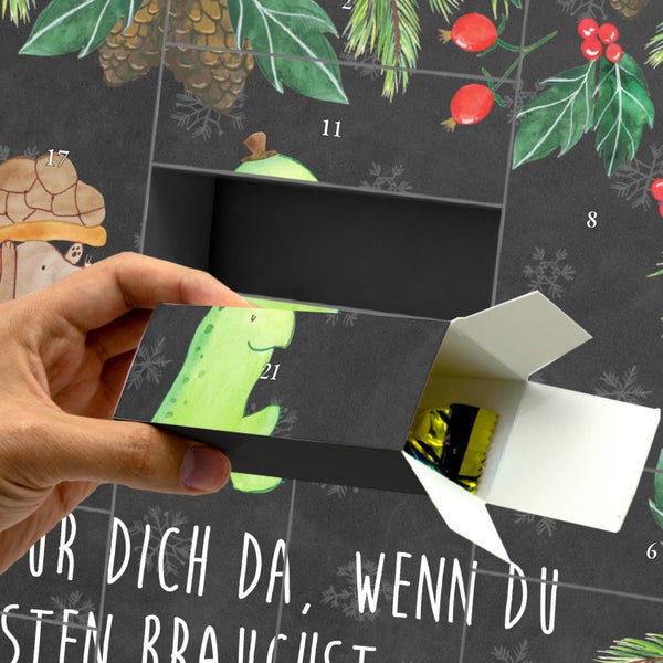 Mr. & Mrs. Panda Befüllbarer Adventskalender Schildkröte Maus - Schwarz