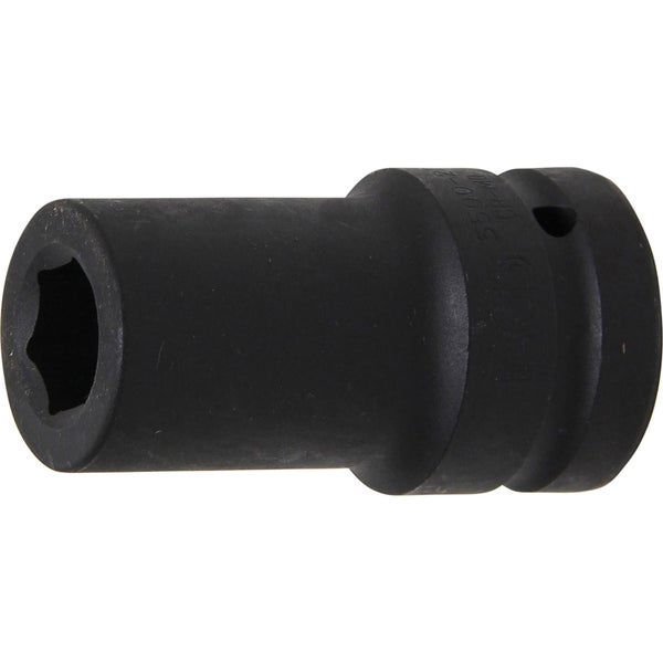 BGS Kraft-Steckschlüssel-Einsatz Sechskant tief Antrieb Innenvierkant 25 mm (1) SW 21 mm - 5500-21