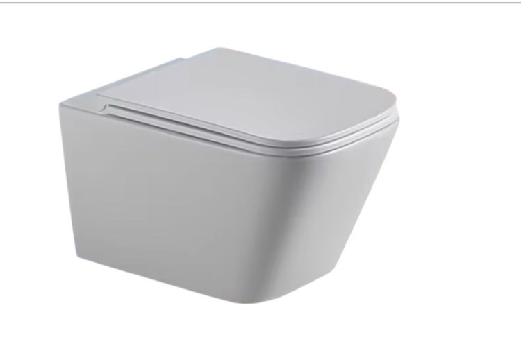 Wandhängendes WC mit WC-Sitz