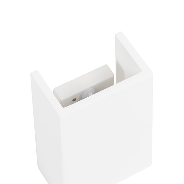 Weiße Wandleuchte zur Innenbeleuchtung