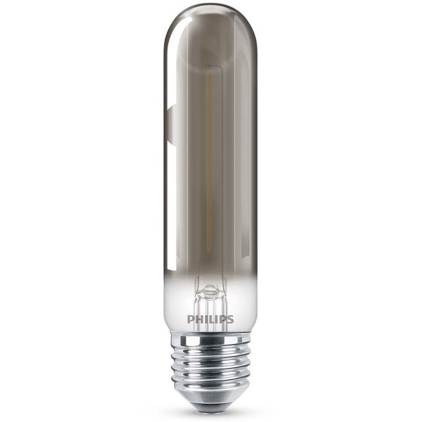 Philips LED Lampe ersetzt 11W, E27 Röhre T32, grau, warmweiß, 136 Lumen, nicht dimmbar, 1er Pack