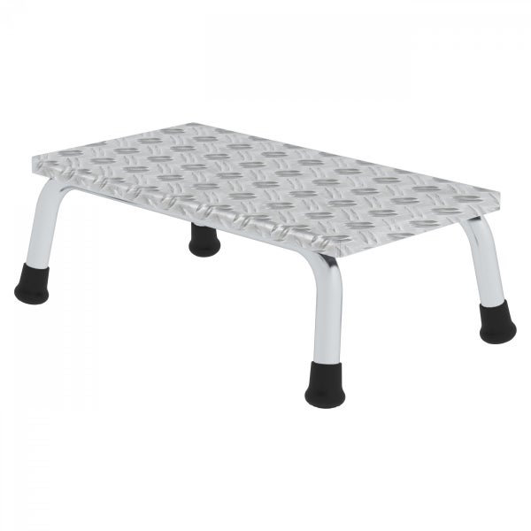 Tritt aus Aluminium mit Antirutschoberfläche