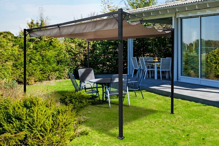 Pergola NOOSA 400S300 Beige Freistehend