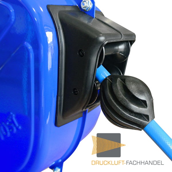 Prevost Industrie-Schlauchaufroller 15 m - 10x14 mm DRF 1015ES mit Sicherheitskupplung ESI 07