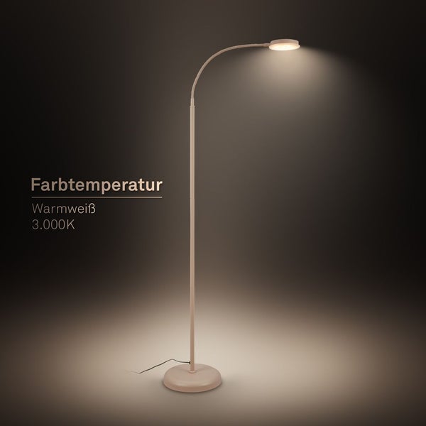 LED Stehlampe LED Stehleuchte Standleuchte Wohnzimmer Dimmbar Touch Leselampe