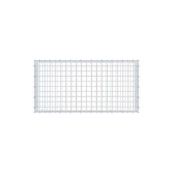 Gabione 100 cm x 20 cm x 50 cm (L x H x T), Maschenweite 5 cm x 5 cm, C-Ring