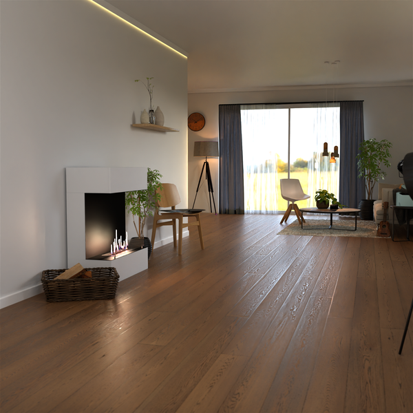 GLOW FIRE Ethanol Kamin 'Kongsberg' | Ethanolofen in weiß mit 3 Std. Brenndauer und 2 KW Heizleistung | BxHxT: 83,8x100x41,3 cm