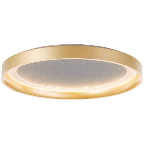 LED Deckenleuchte Quito in Gold 24W 2700lm 330mm