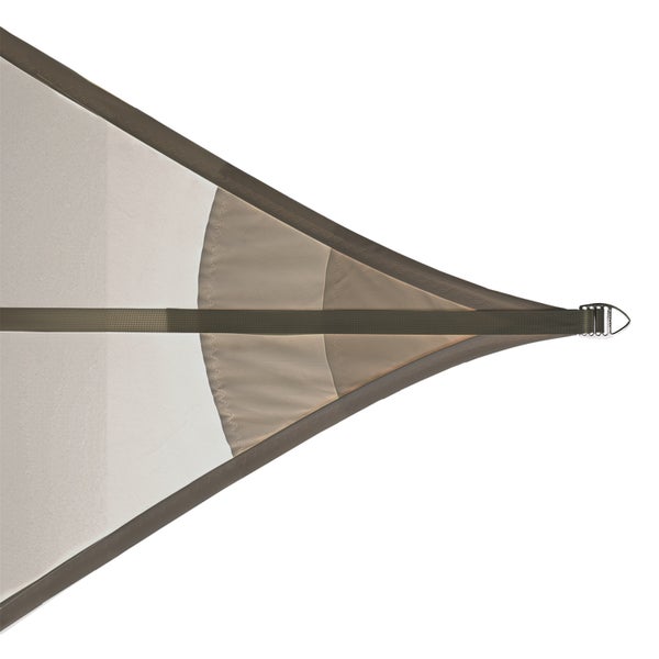 Sonnensegel Wasserdicht Taupe Quadrat 450x450 Cm - Maanta® Ez Breez