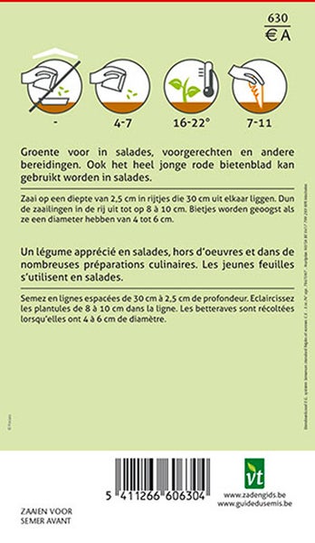 Informationen zu Anzucht und Ernte von Gemüse