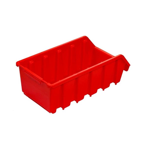 PROREGAL SuperSparSet 10x Sichtlagerbox 2L HxBxT 7,5 x 11,6 x 21,2 cm Polypropylen Rot