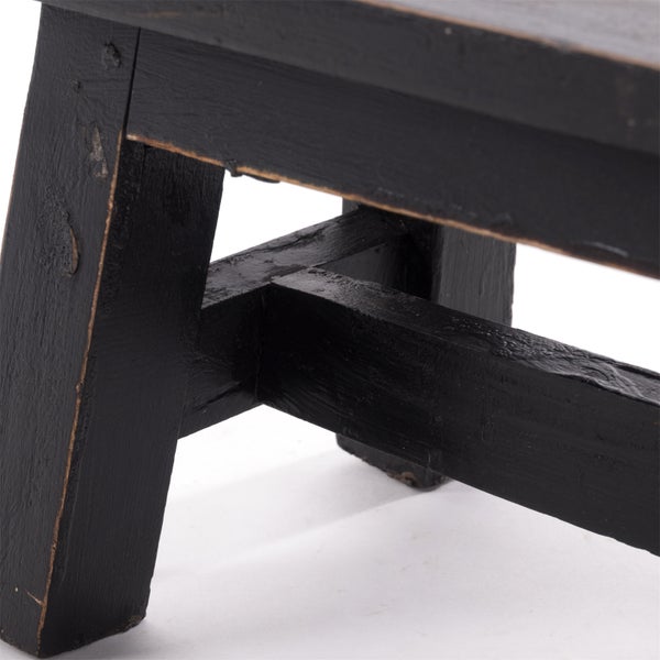Blumenhocker Monte Mahagoni Massivholz 09 voodoo - schwarz