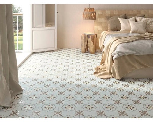 Wand- und Bodenfliese Llevant Clay Cross LT 22,3x22,3cm matt