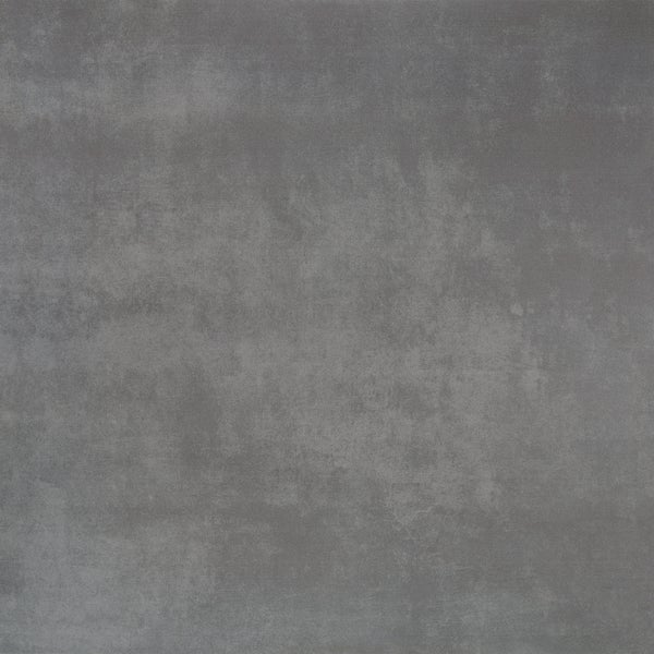 Graue Bodenfliese mit Zementoptik für Innenräume