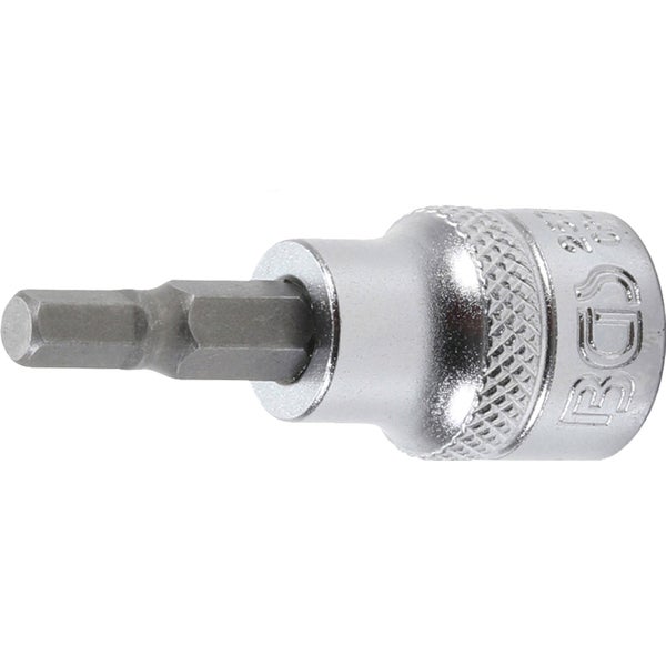 BGS Bit-Einsatz Antrieb Innenvierkant 10 mm (3/8) Innensechskant 5 mm - 2578