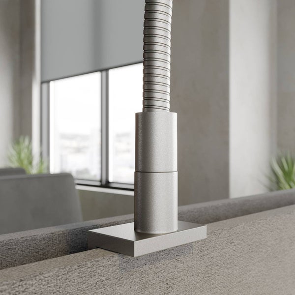 PRIOS LED Apolonia (Modern) in Alu aus Aluminium (1 flammig, ) Wohnzimmerleuchte