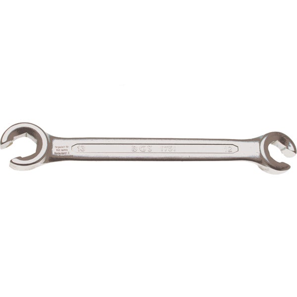BGS Offener Doppel-Ringschlüssel SW 12 x 13 mm - 1751
