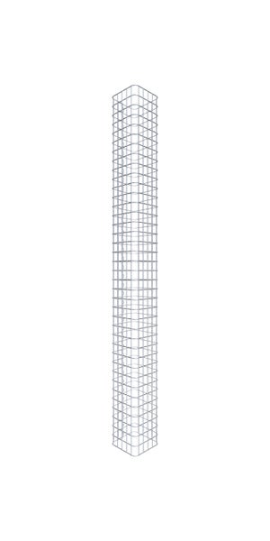 Gabionensäule 27 x 27 cm MW 5 x 5 cm eckig - Höhe: 1,90 m