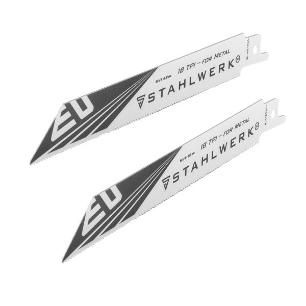 Zwei Metallsägeblätter