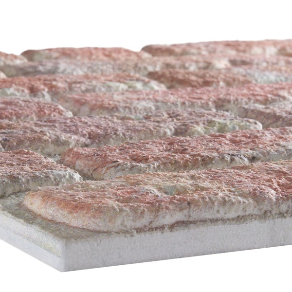 Wandverblender in Ziegeloptik als Dämmplatte zur Innen- und Außenwandgestaltung