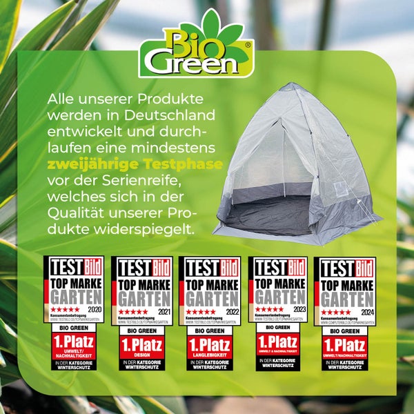 Überwinterungszelt Tropical Island XL Ø 340 x H 280 cm