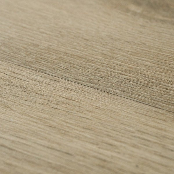 Detailaufnahme von einem Laminatboden mit Holzstruktur