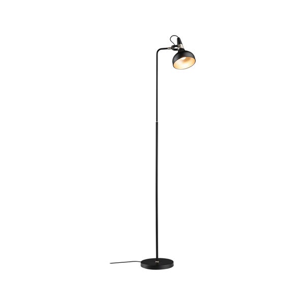 Stehleuchte Juna E14 max. 20W Champagner, Schwarz matt Metall