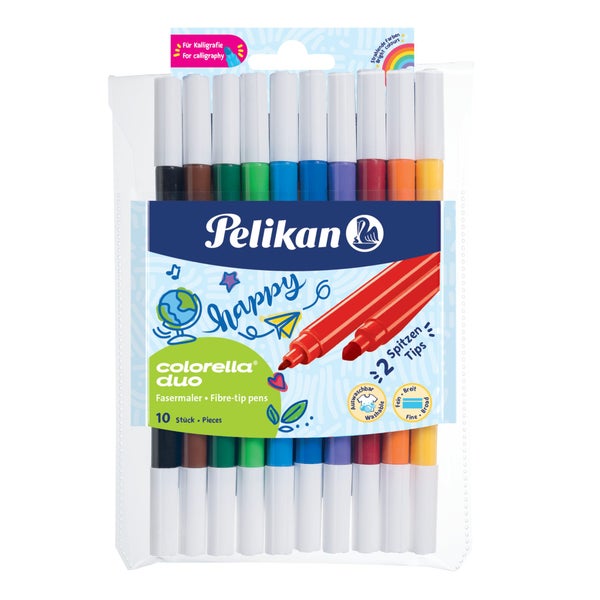 Pelikan Faserstifte Colorella® Duo, 10er Set