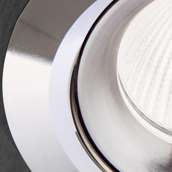 Einbaustrahler Aluminium GU10 Ø 9cm Chrom