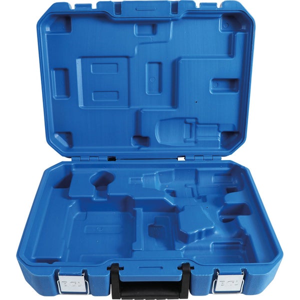 Geöffneter Werkzeugkoffer zur Aufbewahrung von Werkzeugen