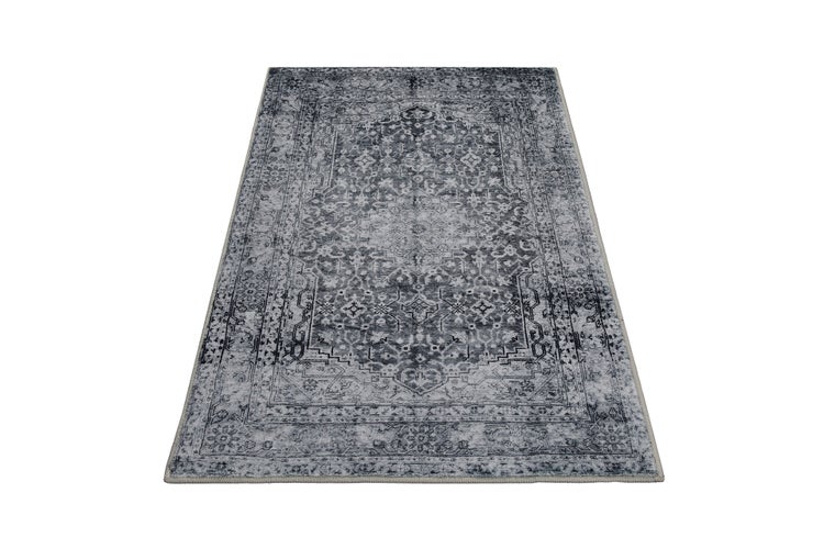 Badteppich Grau Ralph WECONhome 60x100 cm