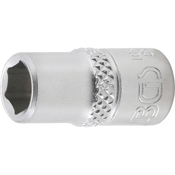 BGS Steckschlüssel-Einsatz Sechskant Antrieb Innenvierkant 6,3 mm (1/4) SW 9/32 - 10654