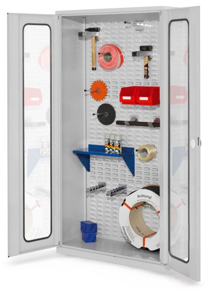 Werkzeugschrank mit Werkzeugen und Zubehör