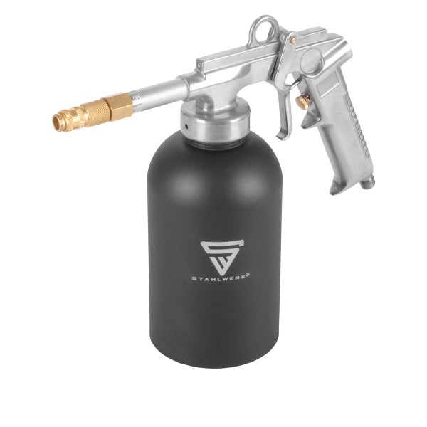 STAHLWERK Druckbecherpistole 1100 ml 4-6 bar Hohlraumpistole Druckluftpistole