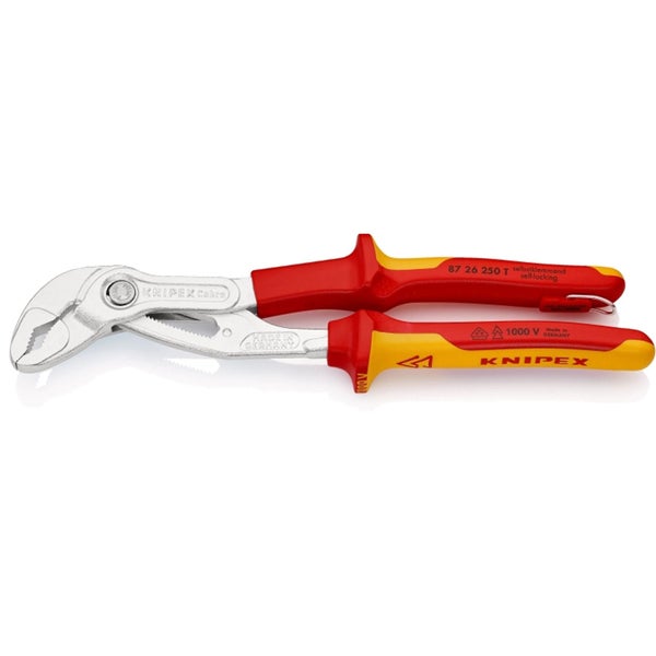 Knipex Cobra Wasserpumpenzange mit Mehrkomponentengriff
