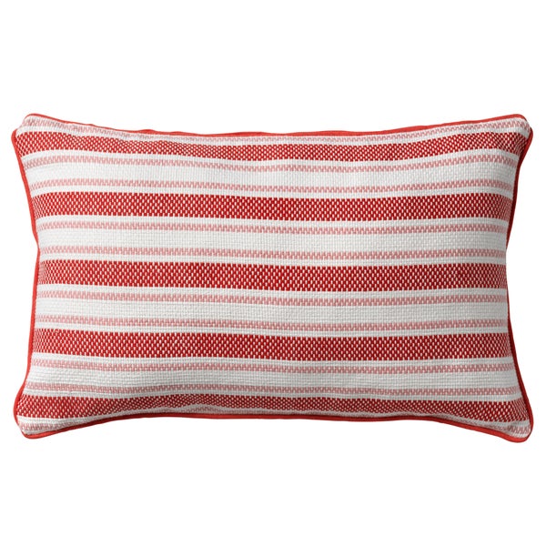 Stripes Dekokissen - Gestreift 30x50 cm, Rot