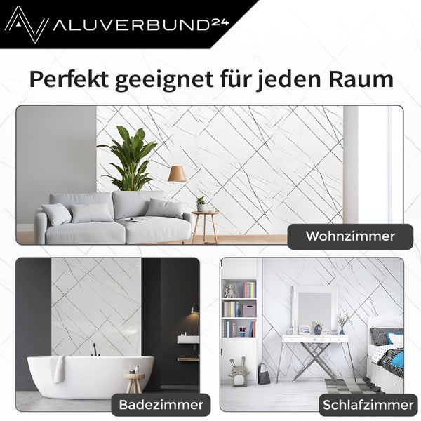 Aluverbundplatten Anwendung für Wohnzimmer, Badezimmer und Schlafzimmer