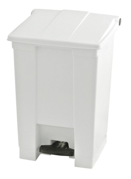 PROREGAL Rubbermaid Robuster Pedaleimer 45,4 Liter HxBxT 60 x 40 x 41,3 cm Aus Konformen Polyethylen Weiß
