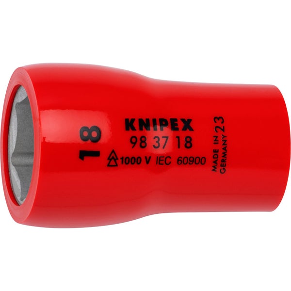 Knipex Aderendhülsenzange-Einsatz, 18 Millimeter, Spannungsfestigkeit 1000 Volt