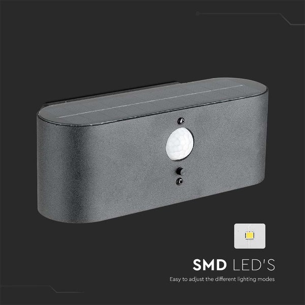 Solarleuchte mit Bewegungsmelder für den Aussenbereich