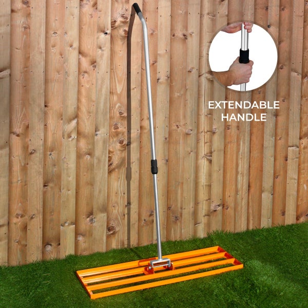 T-Mech Rasenrakel 100cm – Orange