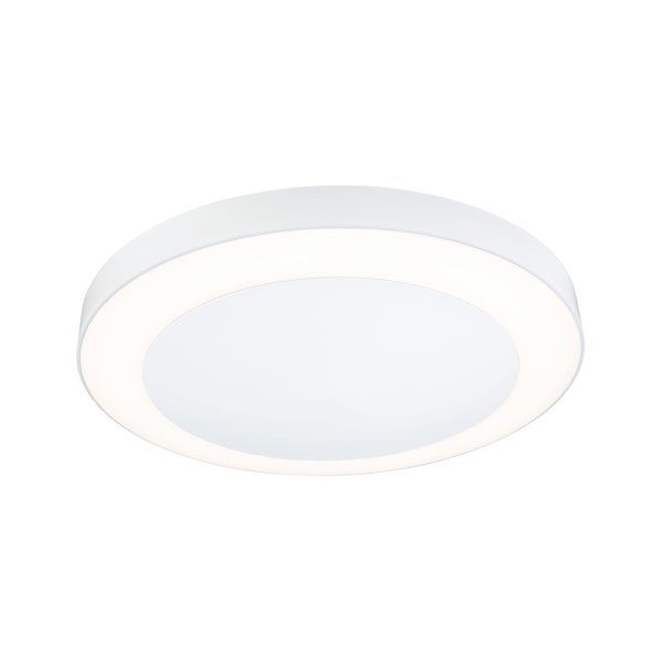 Runde LED Deckenleuchte mit flachem Design und opaler Abdeckung