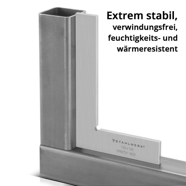 Stahlwerk Winkel mit Vierkantrohr