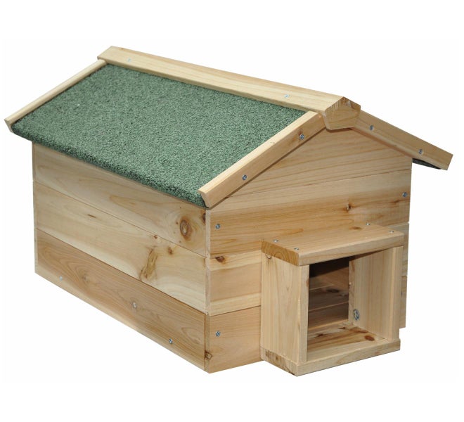 Igelhaus Kleintierhaus natur 50 x 36 x 31 cm