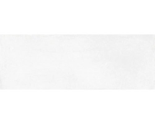 Steingut Wandfliese Momentum White 30x90cm rektifiziert