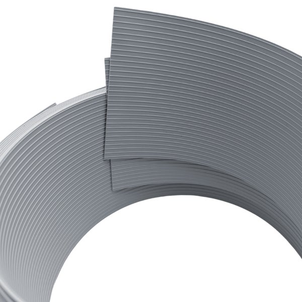 Gerippte Kunststoff-Kantenschutzprofile im Detail