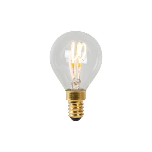 LED Filament Lampe E14 Tropfen - P45 3W 210lm 2700K dimmbar Einerpack